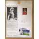 Signed card and picture of Ashley Grimes the Manchester United footballer
